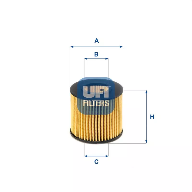UFI 25.116.00 Оливний фільтр