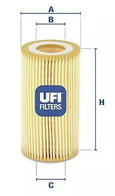 UFI 25.001.00 Масляный фильтр