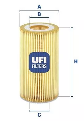 UFI 25.003.00 Оливний фільтр