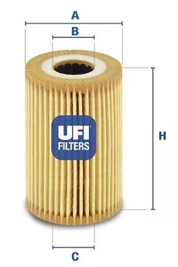 UFI 25.014.00 Масляный фильтр