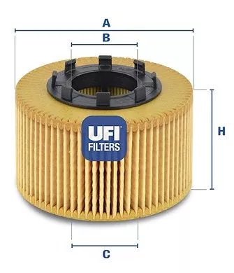 UFI 25.015.00 Масляный фильтр