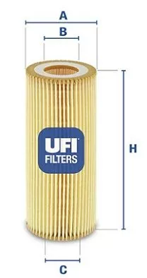 UFI 25.021.00 Оливний фільтр
