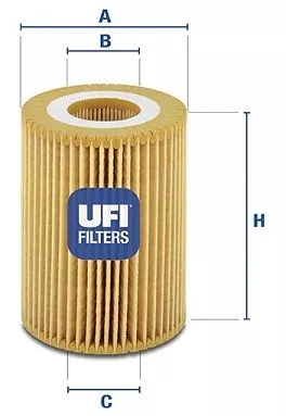 UFI 25.069.00 Масляный фильтр