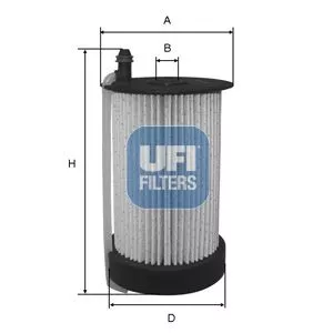 UFI 26.031.00 Топливный фильтр