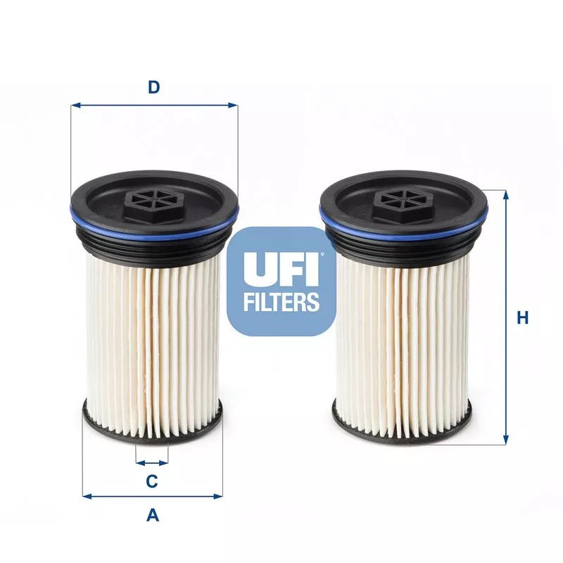 UFI 26.071.00 Паливний фільтр