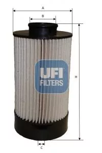 UFI 26.072.00 Топливный фильтр