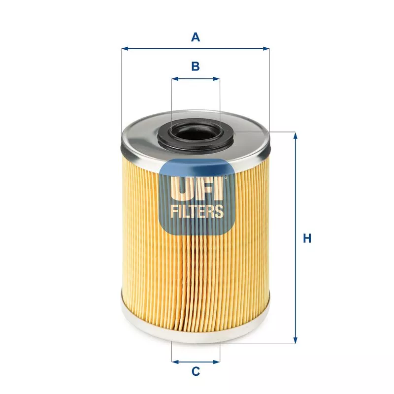 UFI 26.687.00 Паливний фільтр