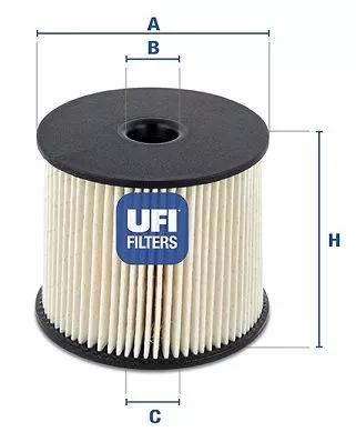 UFI 26.003.00 Паливний фільтр