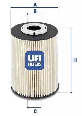 UFI 26.020.00 Топливный фильтр