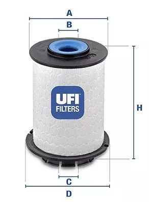 UFI 26.033.00 Топливный фильтр
