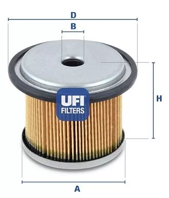 UFI 26.676.00 Топливный фильтр