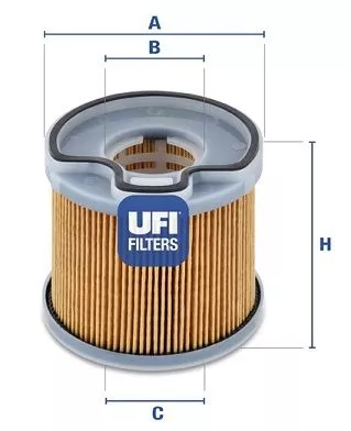 UFI 26.691.00 Топливный фильтр