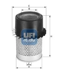 UFI 27.920.00 Повітряний фільтр