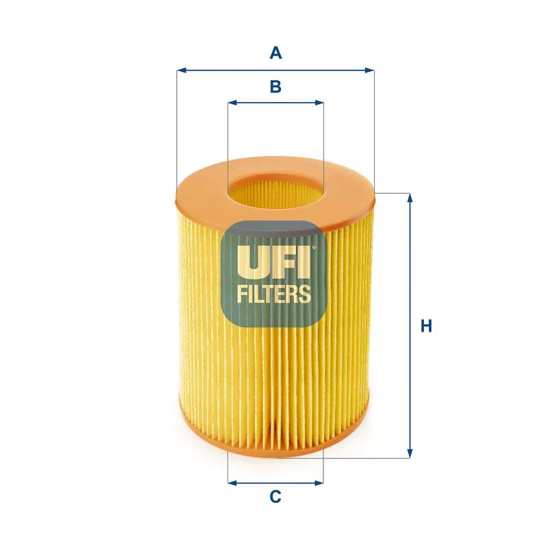 UFI 27.355.00 Повітряний фільтр