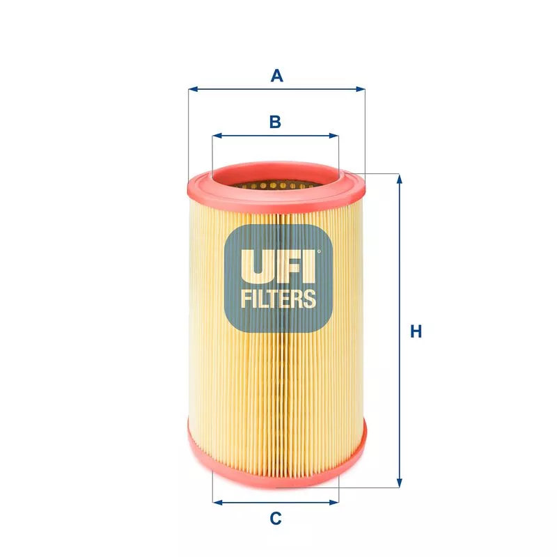 UFI 27.366.00 Повітряний фільтр