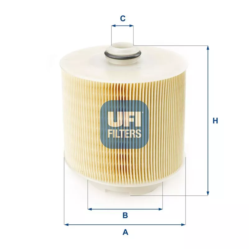 UFI 27.598.00 Повітряний фільтр