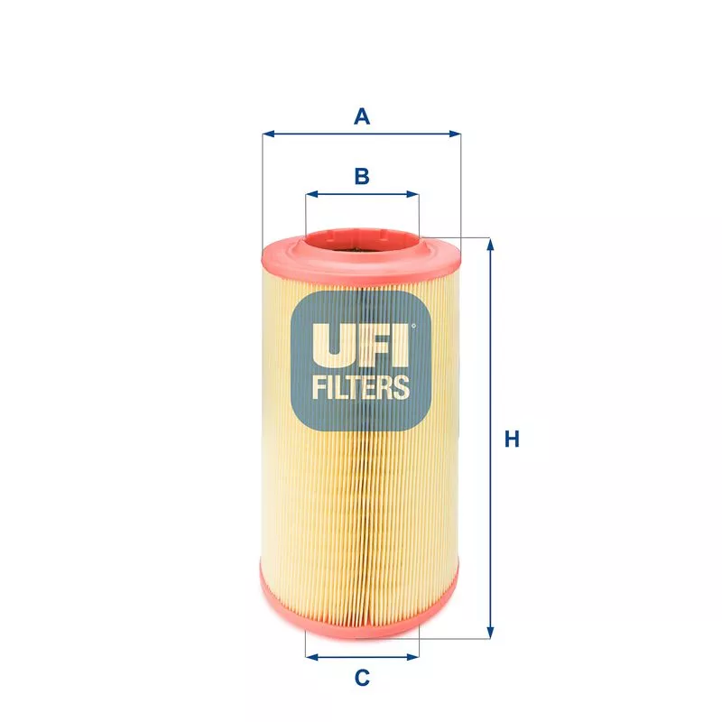 UFI 27.628.00 Воздушный фильтр