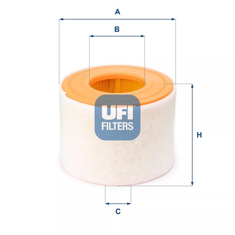 UFI 27.A54.00 Повітряний фільтр