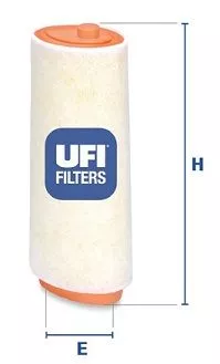 UFI 27.353.00 Воздушный фильтр