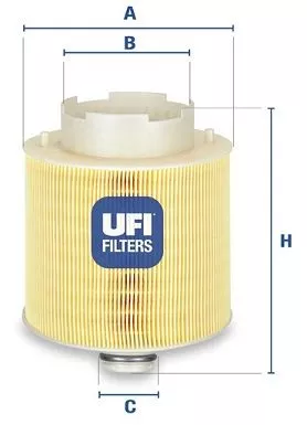 UFI 27.598.00 Воздушный фильтр