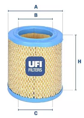 UFI 27.888.00 Повітряний фільтр