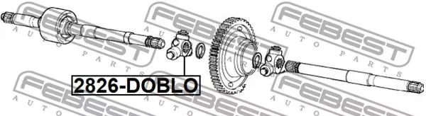 Febest 2816-DOBLO ШРКШ
