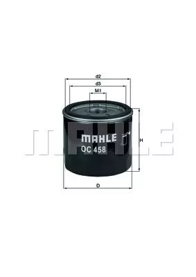 MAHLE ORIGINAL OC458 Масляный фильтр