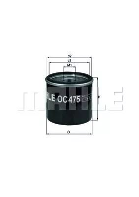 KNECHT OC475 Масляный фильтр