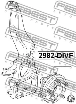 Febest 2982-DIVF Ступица