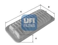 UFI 30.206.00 Повітряний фільтр