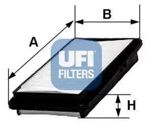 UFI 30.269.00 Воздушный фильтр