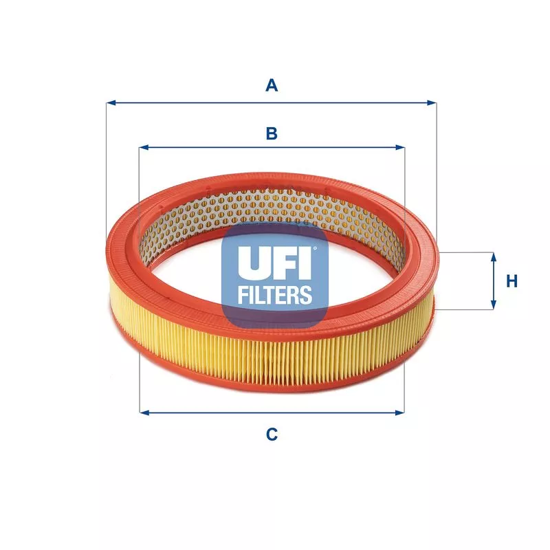 UFI 30.802.01 Воздушный фильтр