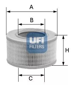 UFI 30.922.01 Воздушный фильтр