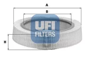 UFI 30.993.00 Воздушный фильтр