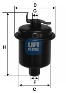 UFI 31.621.00 Паливний фільтр