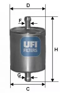 UFI 31.836.00 Паливний фільтр