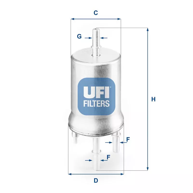 UFI 31.832.00 Паливний фільтр