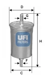 UFI 31.941.00 Паливний фільтр