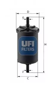 UFI 31.948.00 Топливный фильтр