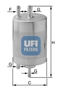 UFI 31.958.00 Топливный фильтр