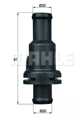 MAHLE ORIGINAL TH 5 75 Термостат