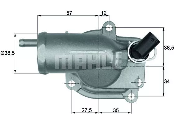 MAHLE ORIGINAL TH1087 Термостат