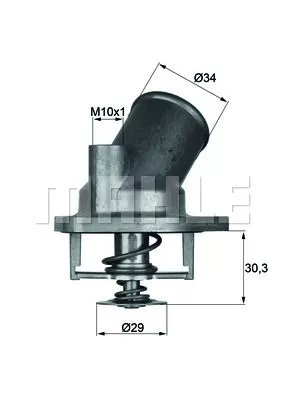 MAHLE ORIGINAL TI 2 92 Термостат