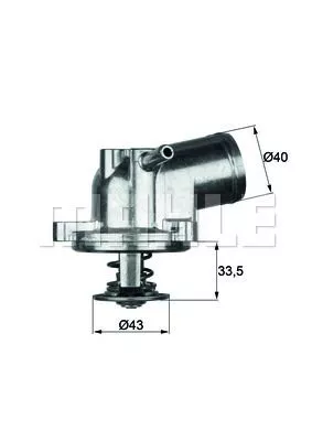 MAHLE ORIGINAL TI 21 87 Термостат