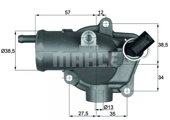 MAHLE ORIGINAL TI 27 92 Термостат