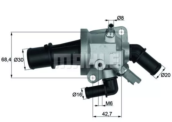 MAHLE ORIGINAL TI15388 Термостат