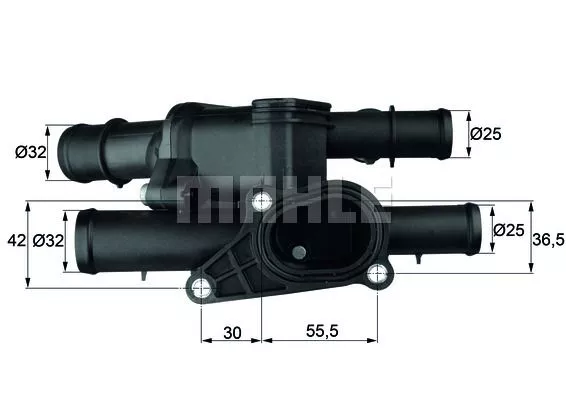 MAHLE TM 2 105 Корпус термостата