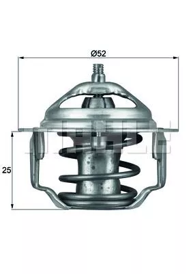 MAHLE ORIGINAL TX 64 82 Термостат