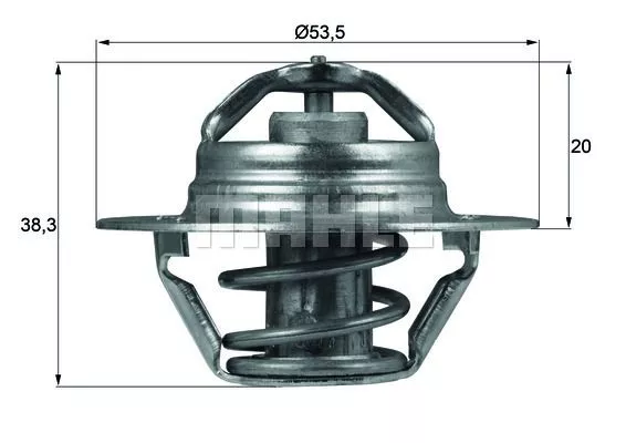 MAHLE ORIGINAL TX 88 88 D Термостат