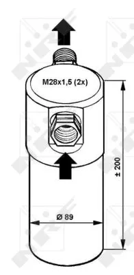 Nrf 33081 Осушитель кондиционера